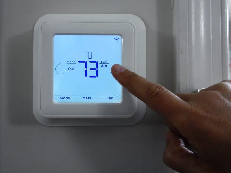 Strong Heating & Cooling technician performing mini-split repair & installation in Falcon, CO