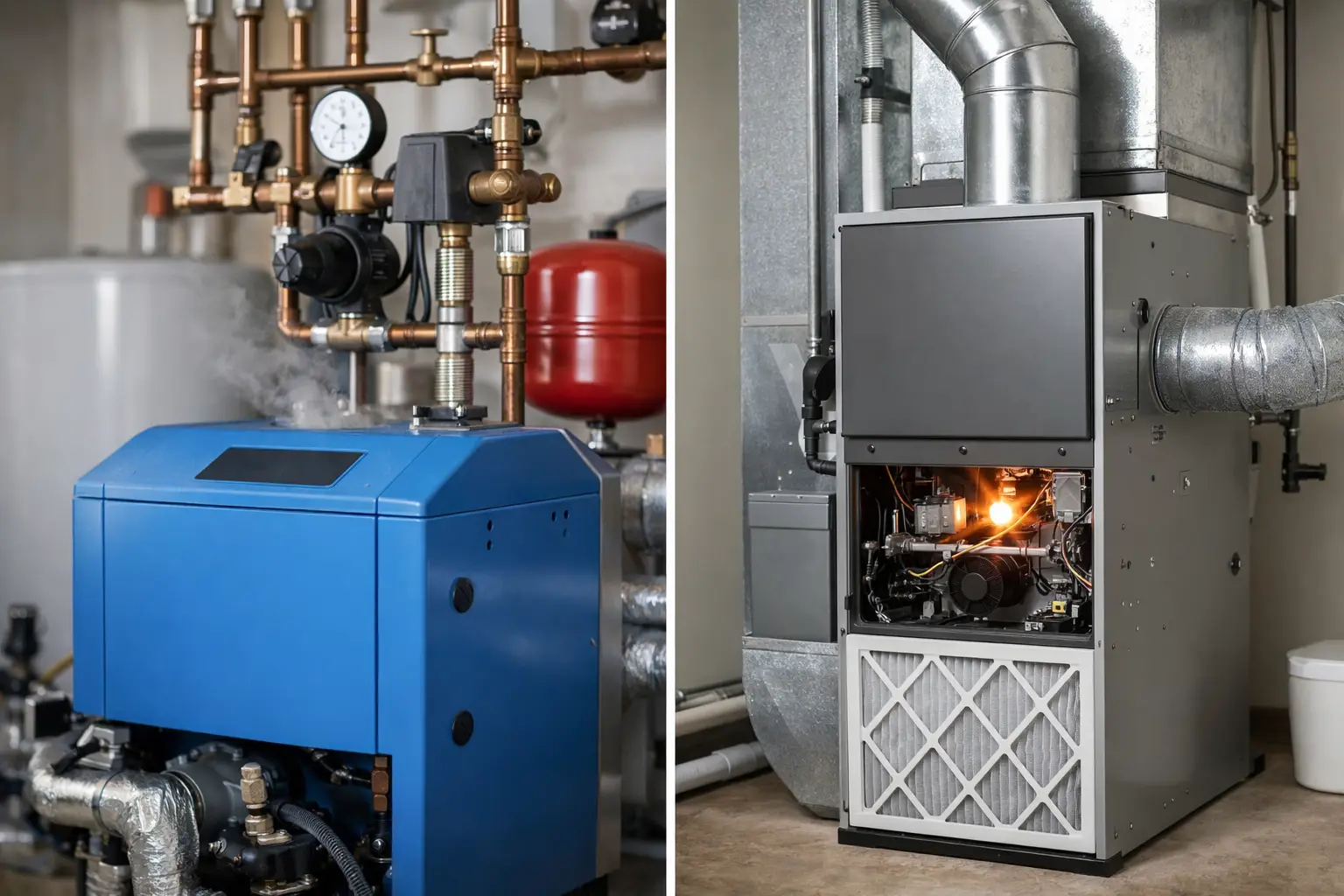 Boiler Versus Furnace Heating: Which Fits?