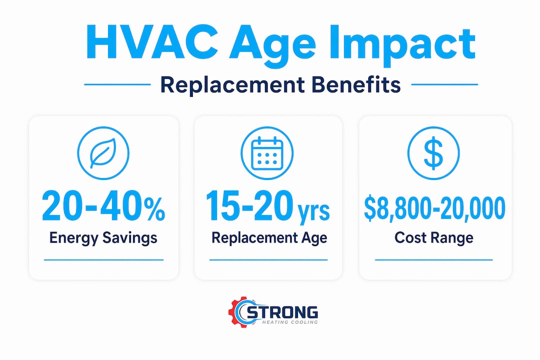 Infographic highlights HVAC replacement stats