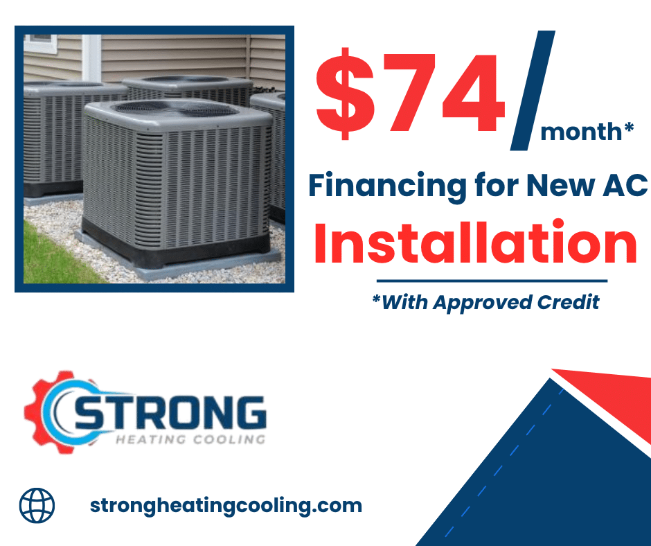 New Strong Heating And Cooling Ac Installation