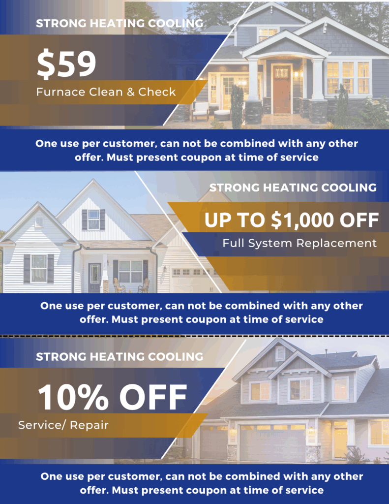 Strong Heating Cooling Coupons